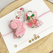 Load image into Gallery viewer, Cherry Birthday Headband - Birthday Hair Clip