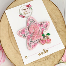 Load image into Gallery viewer, Cherry Birthday Badge - Birthday Glitter Badge