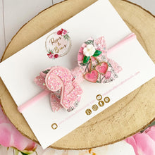 Load image into Gallery viewer, Cherry Birthday Headband - Birthday Hair Clip