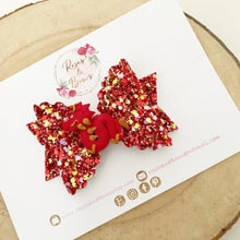 Load image into Gallery viewer, Chinese New Year, year of yhe Dragon Hair Bow Headband or Clipp