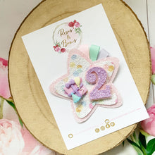 Load image into Gallery viewer, Rainbow gift Birthday Badge - Birthday Glitter Badge