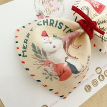 Load image into Gallery viewer, Christmas Nice List Letter Hair Bow Headband or Clip