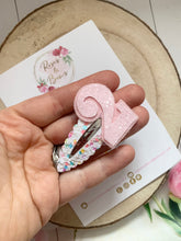Load image into Gallery viewer, Rainbow Birthday Clip -Birthday Number Snap Clip