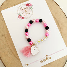 Load image into Gallery viewer, Girls Ghost Boo or Personalised Bracelet