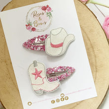 Load image into Gallery viewer, Cowboy snap clips set