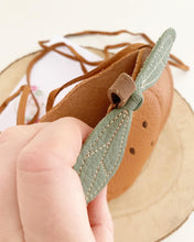 Load image into Gallery viewer, Mini pumpkin bag- pumpkin pouch - pumpkin purse - toddler bag