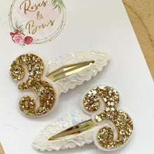 Load image into Gallery viewer, Birthday Clip -Birthday Number Snap Clip