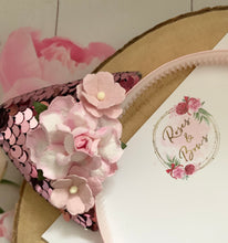 Load image into Gallery viewer, Pink cat ears headband