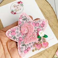 Load image into Gallery viewer, Cherry Birthday Badge - Birthday Glitter Badge