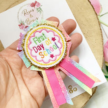 Load image into Gallery viewer, First Day of School Glitter Badge