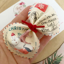 Load image into Gallery viewer, Christmas Nice List Letter Hair Bow Headband or Clip