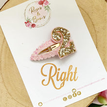 Load image into Gallery viewer, Birthday Clip -Birthday Number Snap Clip