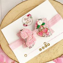 Load image into Gallery viewer, Cherry Birthday Headband - Birthday Hair Clip