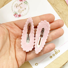 Load image into Gallery viewer, Rainbow Glitter Snap Clip Set