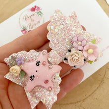 Load image into Gallery viewer, Starfish Bow Headband or Clip