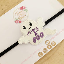 Load image into Gallery viewer, 1st Halloween - First Boo Ghost Headband