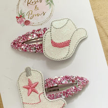 Load image into Gallery viewer, Cowboy snap clips set