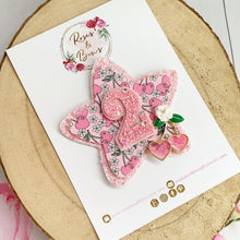 Load image into Gallery viewer, Cherry Birthday Badge - Birthday Glitter Badge