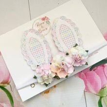 Load image into Gallery viewer, Rainbow Bunny Ears Easter headband - Girls Hairband - Photo Prop