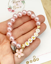 Load image into Gallery viewer, Flower Girl Personalised Bracelet