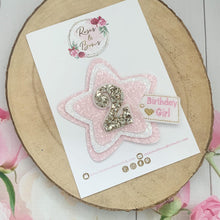 Load image into Gallery viewer, Birthday Girl Badge - Birthday Glitter Badge