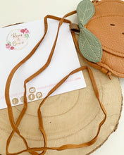 Load image into Gallery viewer, Mini pumpkin bag- pumpkin pouch - pumpkin purse - toddler bag