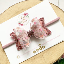 Load image into Gallery viewer, Deer Hair Bow Headband or Clip