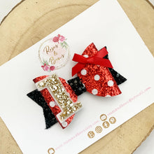 Load image into Gallery viewer, Minnie Red Spot Birthday Hair Bow Headband or Clip