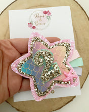 Load image into Gallery viewer, Mermaid Birthday Badge - Birthday Glitter Badge