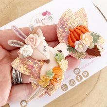 Load image into Gallery viewer, Autumn deer Hair Bow Headband or Clip