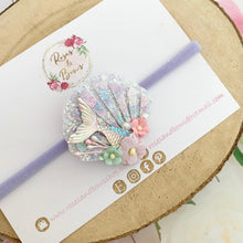 Load image into Gallery viewer, Mermaid Tail Shell Hair Headband or Clip