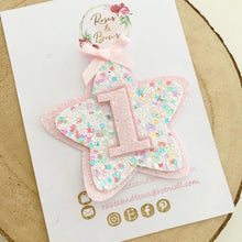 Load image into Gallery viewer, Rainbow Birthday Badge - Birthday Glitter Badge