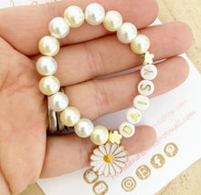 Load image into Gallery viewer, Daisy Personalised Bracelet