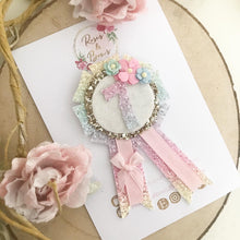 Load image into Gallery viewer, Pastel Rainbow Number Birthday Badge