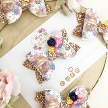 Load image into Gallery viewer, Beehive Hair Bow Headband or Clip