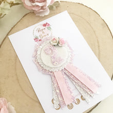 Load image into Gallery viewer, Birthday badge and bow. Available individually or as a set
