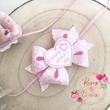 Load image into Gallery viewer, Father’s Day Daddy Hair Bow Daddy’s Princess Headband or Clip