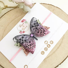 Load image into Gallery viewer, Butterfly Hair Bow Headband or Clip