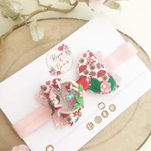 Load image into Gallery viewer, Fairy toadstool Shaker Hair Bow Headband or Clip