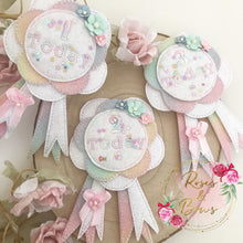 Load image into Gallery viewer, Rainbow Number Birthday Badge