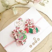 Load image into Gallery viewer, Fairy toadstool Shaker Hair Bow Headband or Clip