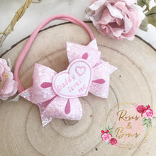Load image into Gallery viewer, Father’s Day Daddy Hair Bow Daddy’s Princess Headband or Clip