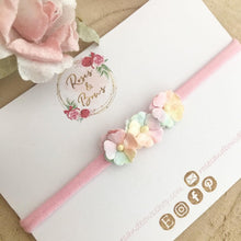 Load image into Gallery viewer, Rainbow dainty flower headband