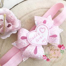 Load image into Gallery viewer, Father’s Day Daddy Hair Bow Daddy’s Princess Headband or Clip