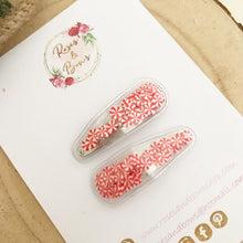 Load image into Gallery viewer, Christmas shaker snap clip set