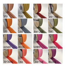 Load image into Gallery viewer, Autumn cotton pinch Hair Bow Headband or Clip