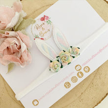 Load image into Gallery viewer, Rainbow Bunny Ears Easter headband - Girls Hairband - Photo Prop