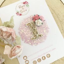 Load image into Gallery viewer, Birthday Badge - Birthday Customisable Glitter Badge