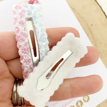 Load image into Gallery viewer, Rainbow leopard snap clips set