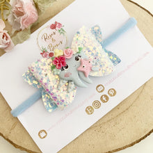 Load image into Gallery viewer, Octopus Hair Bow Headband or Clip